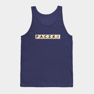 PACZKI Scrabble Tank Top